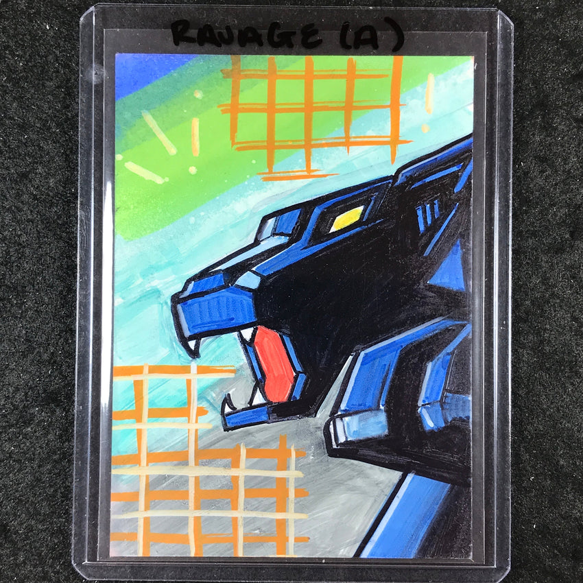2024 Transformers 40th Anniversary RAVAGE (A) Artist Sketch 1/1