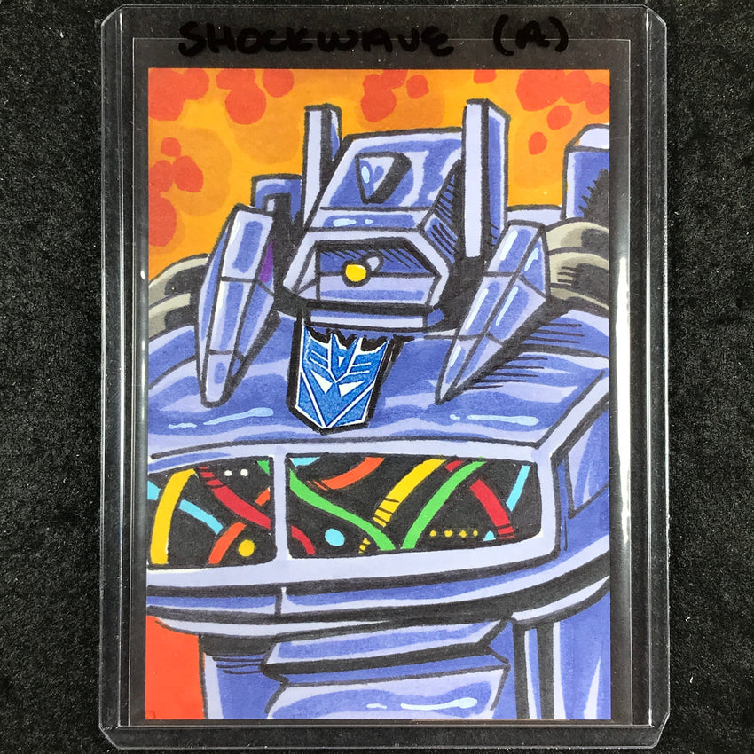 2024 Transformers 40th Anniversary SHOCKWAVE (A) Artist Sketch 1/1 KEN HAESER