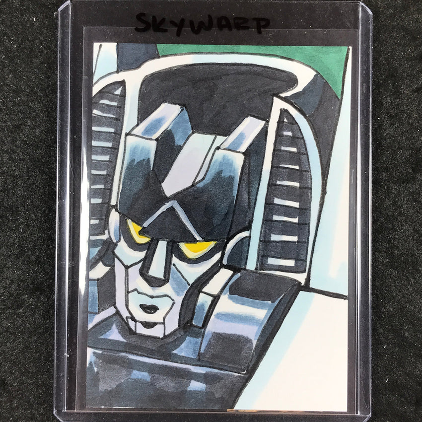 2024 Transformers 40th Anniversary SKYWARP Artist Sketch 1/1 JASON MONTOYA