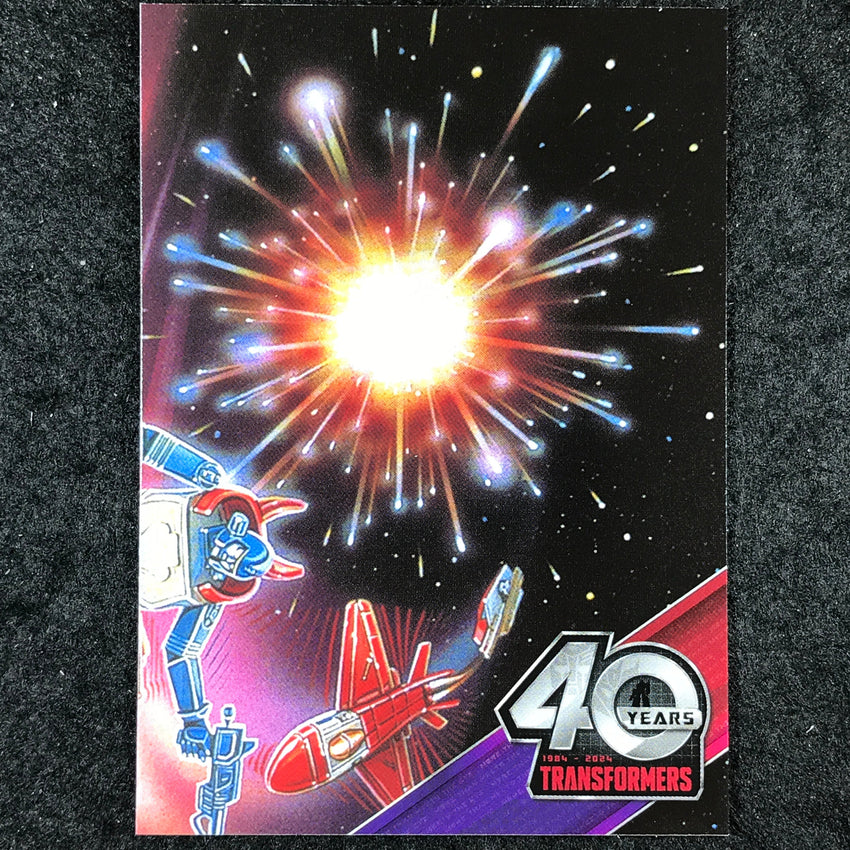 2024 Transformers 40th Anniversary 3 OF 9 Connecting Card Set C #75