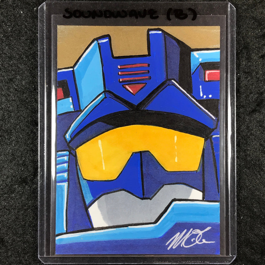 2024 Transformers 40th Anniversary SOUNDWAVE (B) Artist Sketch 1/1