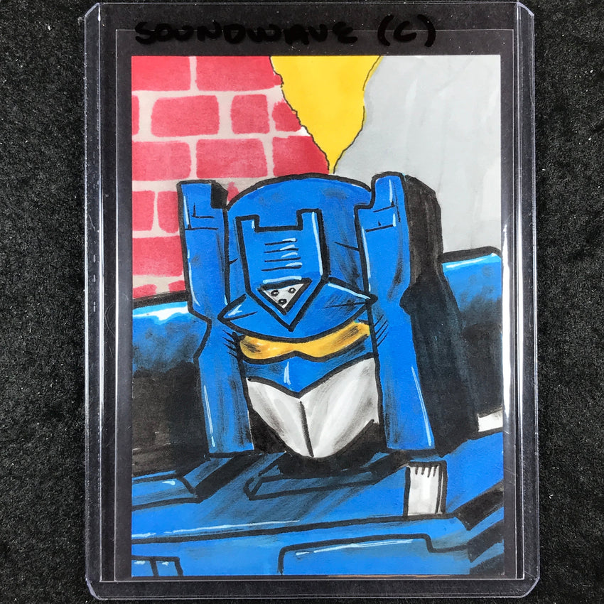 2024 Transformers 40th Anniversary SOUNDWAVE (C) Artist Sketch 1/1