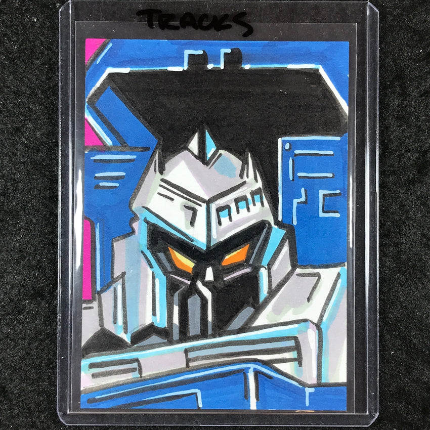 2024 Transformers 40th Anniversary TRACKS Artist Sketch 1/1 JESSICA COURT