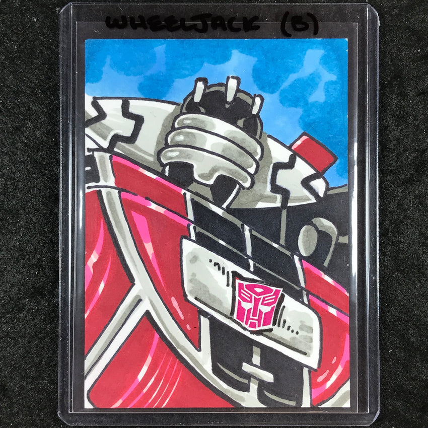 2024 Transformers 40th Anniversary WHEELJACK (B) Artist Sketch 1/1 KEN HAESER