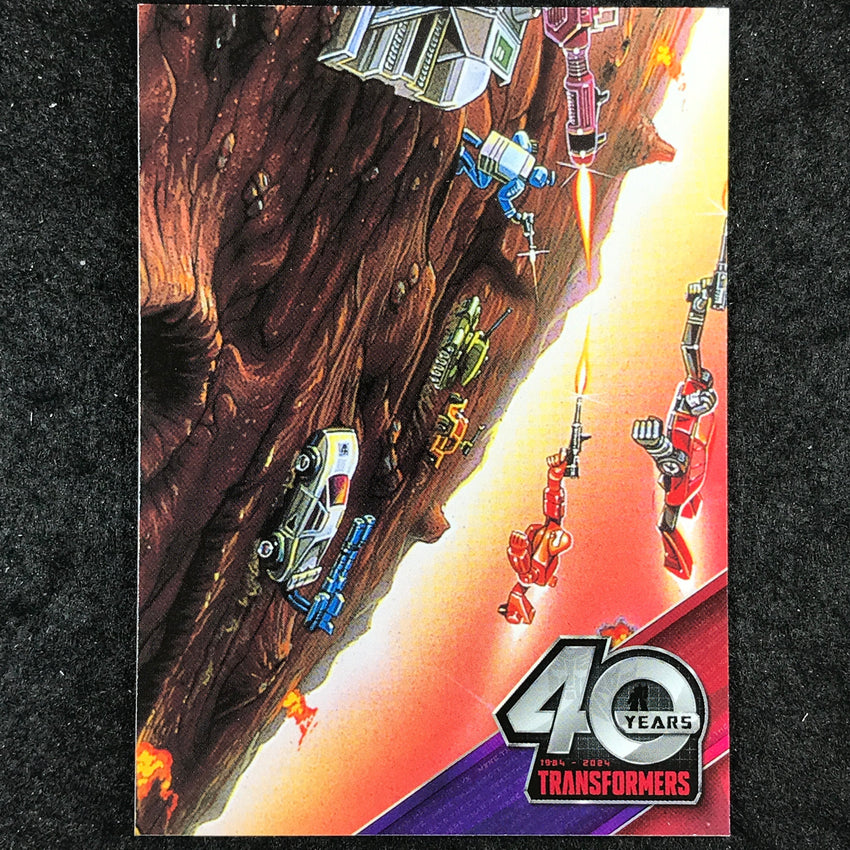 2024 Transformers 40th Anniversary 7 OF 9 Connecting Card Set C #79