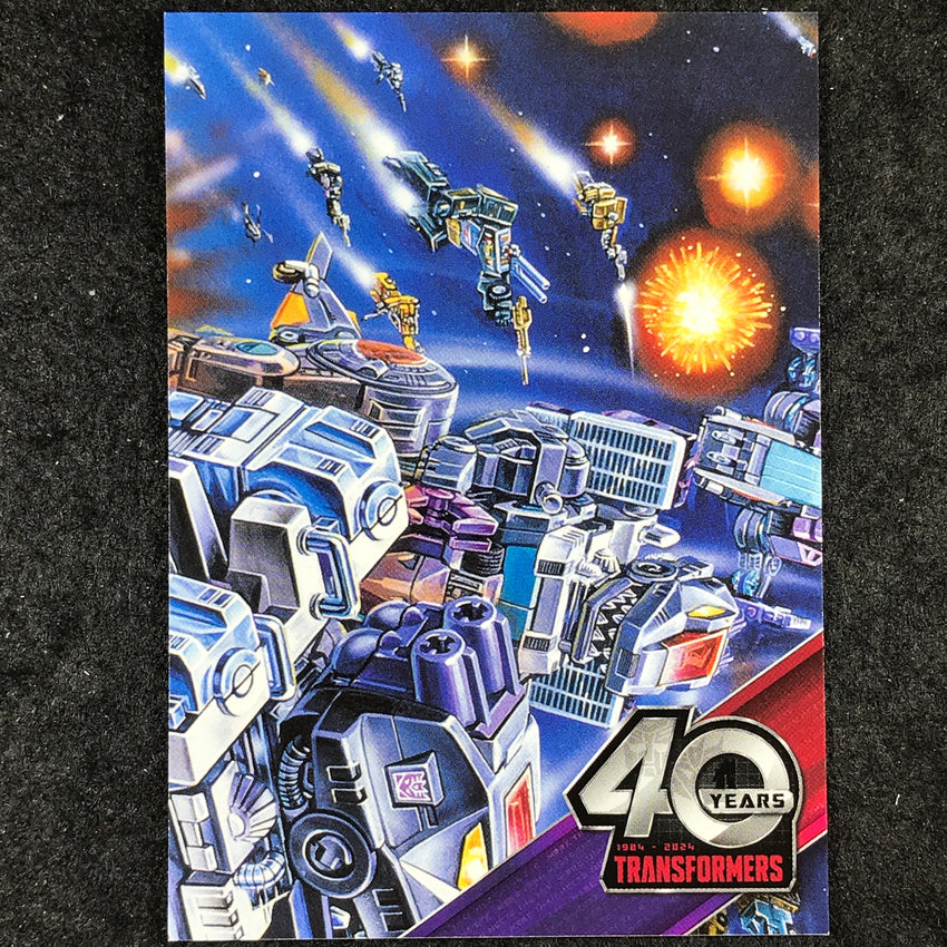 2024 Transformers 40th Anniversary 2 OF 9 Connecting Card Set D #101