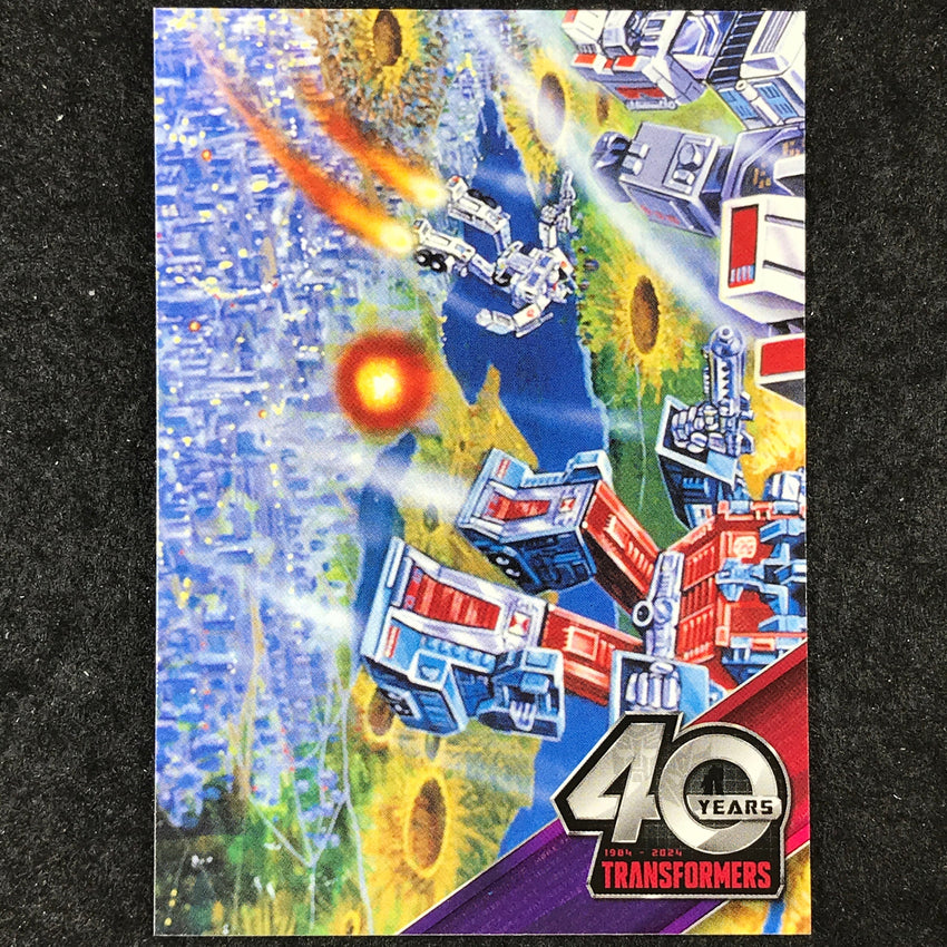 2024 Transformers 40th Anniversary 7 OF 9 Connecting Card Set D #106