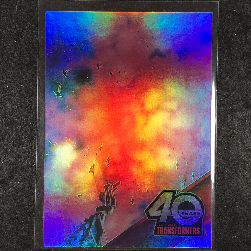 2024 Transformers 40th Anniversary 1 OF 9 Connecting Card Set A Holofoil #19