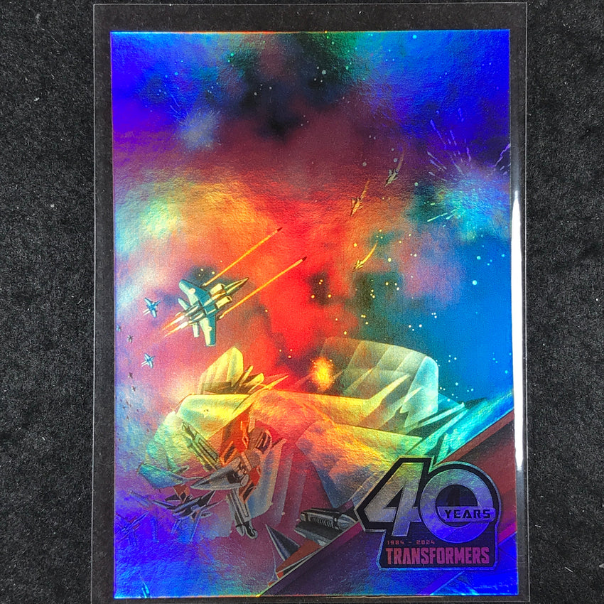 2024 Transformers 40th Anniversary 2 OF 9 Connecting Card Set A Holofoil #20