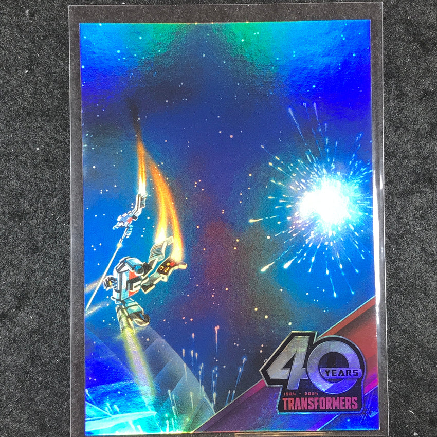 2024 Transformers 40th Anniversary 3 OF 9 Connecting Card Set A Holofoil #21