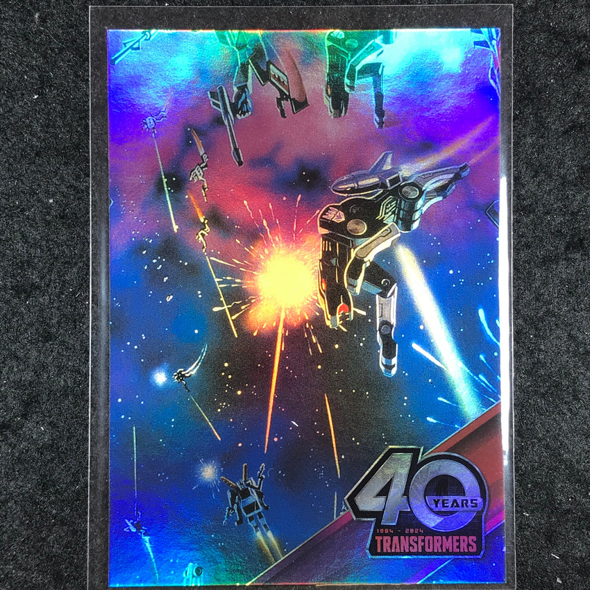 2024 Transformers 40th Anniversary 4 OF 9 Connecting Card Set A Holofoil #22