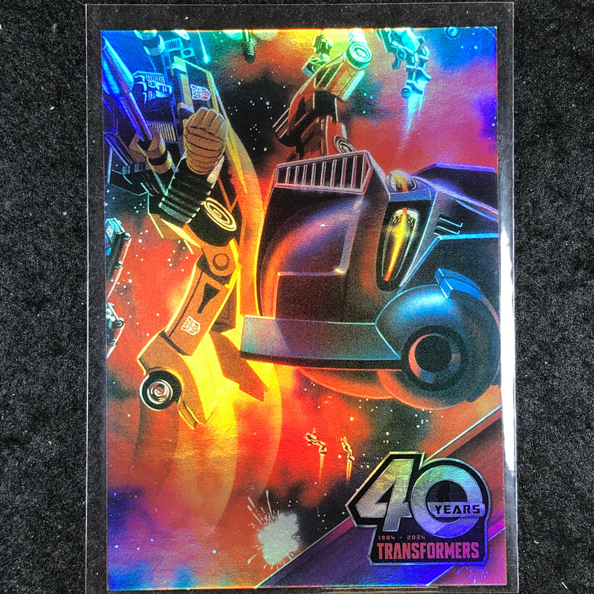 2024 Transformers 40th Anniversary 8 OF 9 Connecting Card Set A Holofoil #26