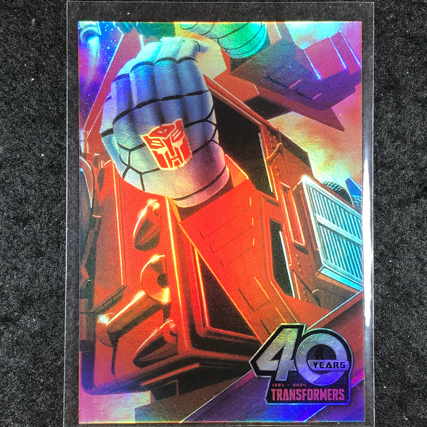 2024 Transformers 40th Anniversary 9 OF 9 Connecting Card Set A Holofoil #27