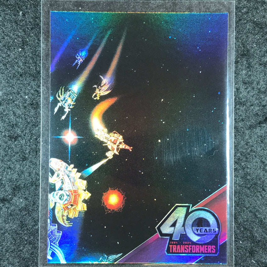 2024 Transformers 40th Anniversary 3 OF 9 Connecting Card Set B Holofoil #48