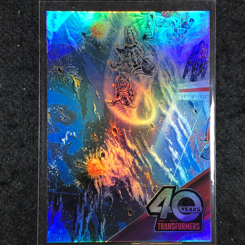 2024 Transformers 40th Anniversary 7 OF 9 Connecting Card Set B Holofoil #52