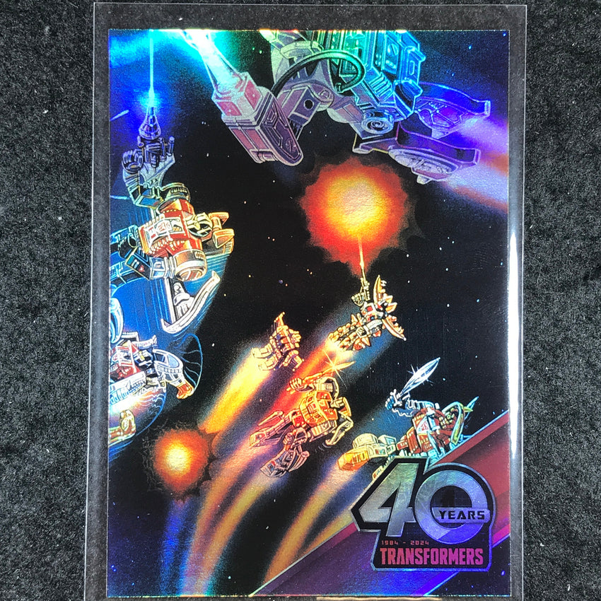 2024 Transformers 40th Anniversary 9 OF 9 Connecting Card Set B Holofoil #54