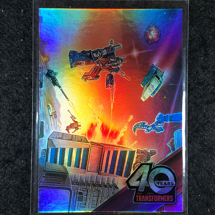 2024 Transformers 40th Anniversary 2 OF 9 Connecting Card Set C Holofoil #74