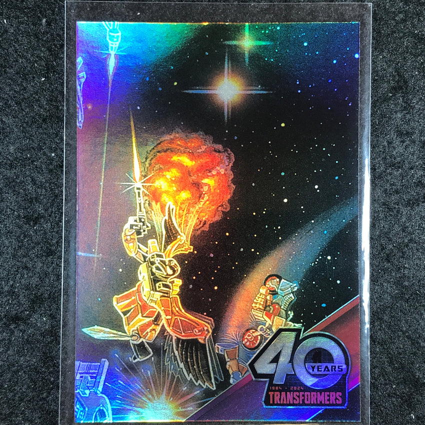 2024 Transformers 40th Anniversary 6 OF 9 Connecting Card Set C Holofoil #78