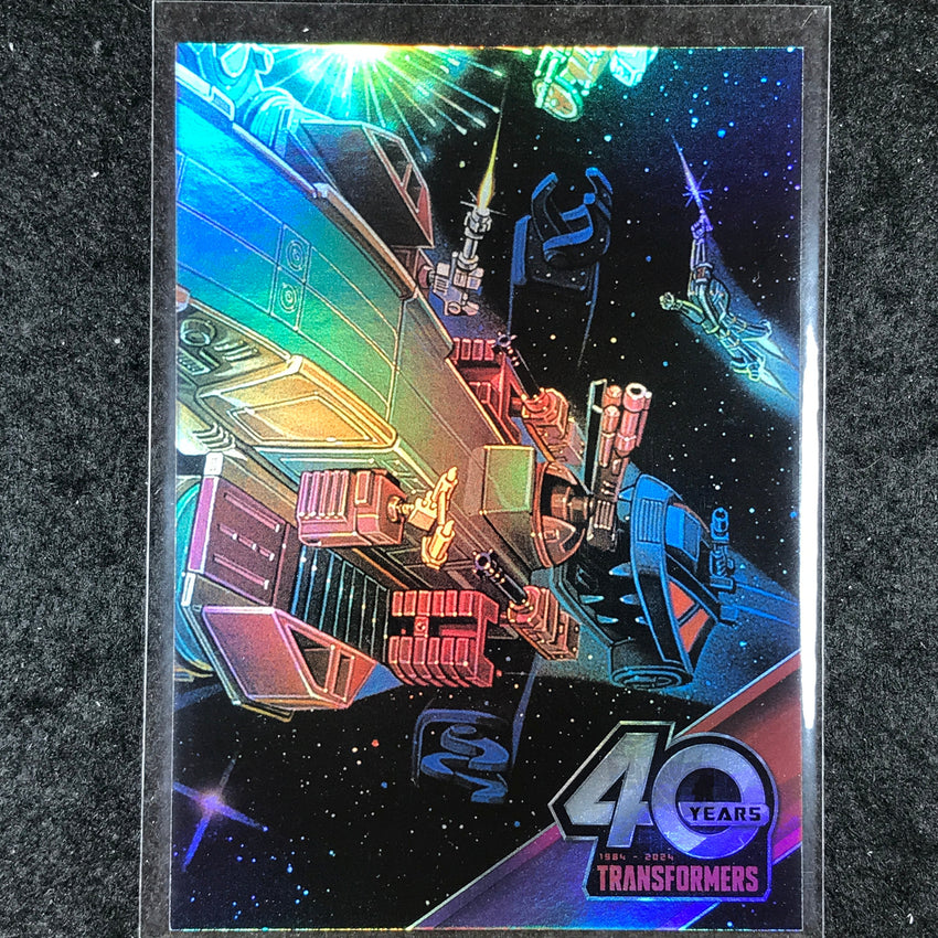 2024 Transformers 40th Anniversary 9 OF 9 Connecting Card Set C Holofoil #81