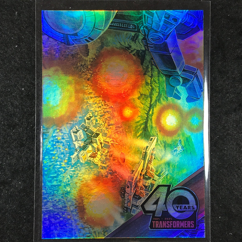 2024 Transformers 40th Anniversary 4 OF 9 Connecting Card Set D Holofoil #103
