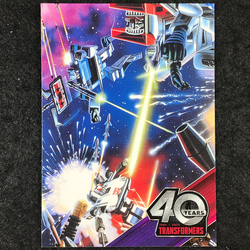 2024 Transformers 40th Anniversary 5 OF 9 Connecting Card Set A #23