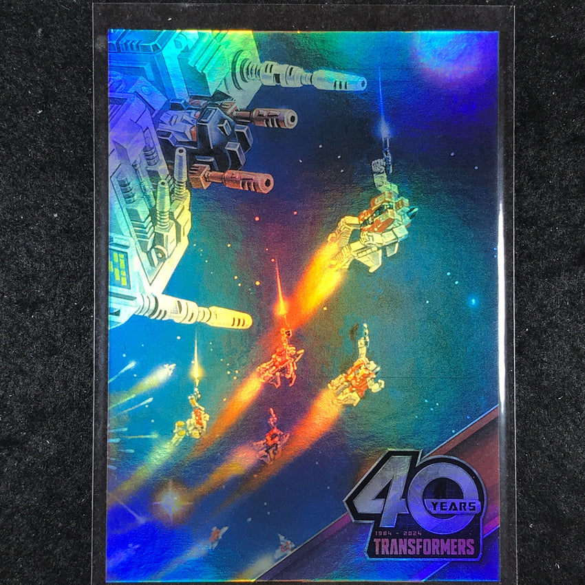 2024 Transformers 40th Anniversary 9 OF 9 Connecting Card Set D Holofoil #108
