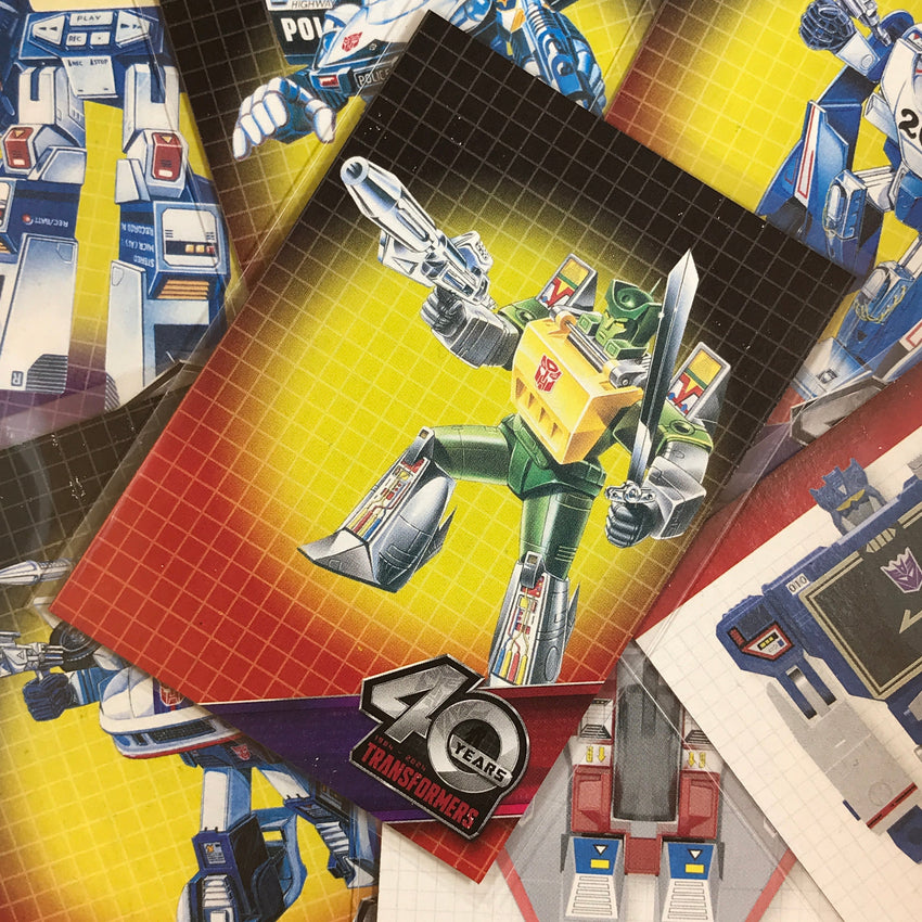 2024 Transformers 40th Anniversary WHEELJACK Base Paperboard #30