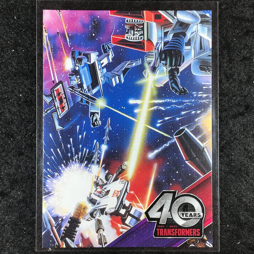 2024 Transformers 40th Anniversary 5 OF 9 Connecting Card Set A Paperboard #23