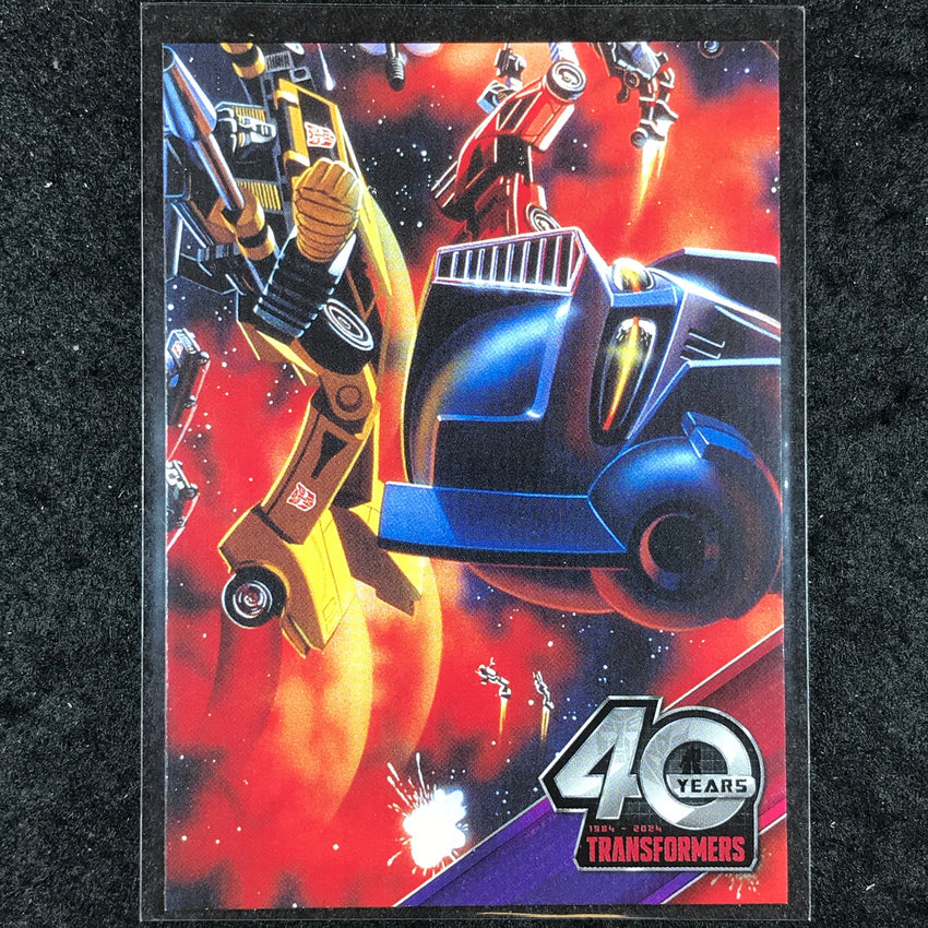 2024 Transformers 40th Anniversary 8 OF 9 Connecting Card Set A Paperboard #26