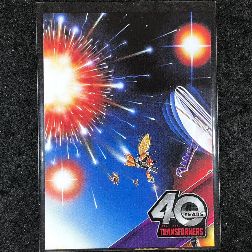 2024 Transformers 40th Anniversary 1 OF 9 Connecting Card Set B Paperboard #46