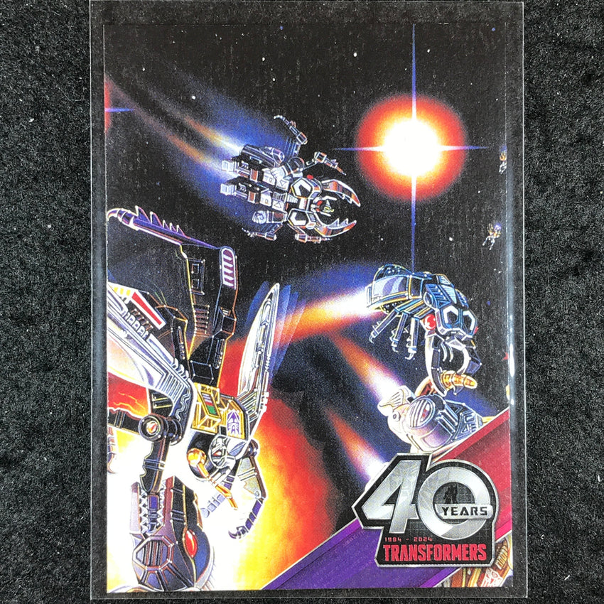 2024 Transformers 40th Anniversary 2 OF 9 Connecting Card Set B Paperboard #47