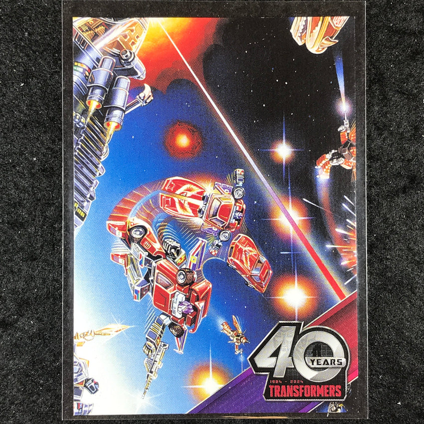 2024 Transformers 40th Anniversary 5 OF 9 Connecting Card Set B Paperboard #50