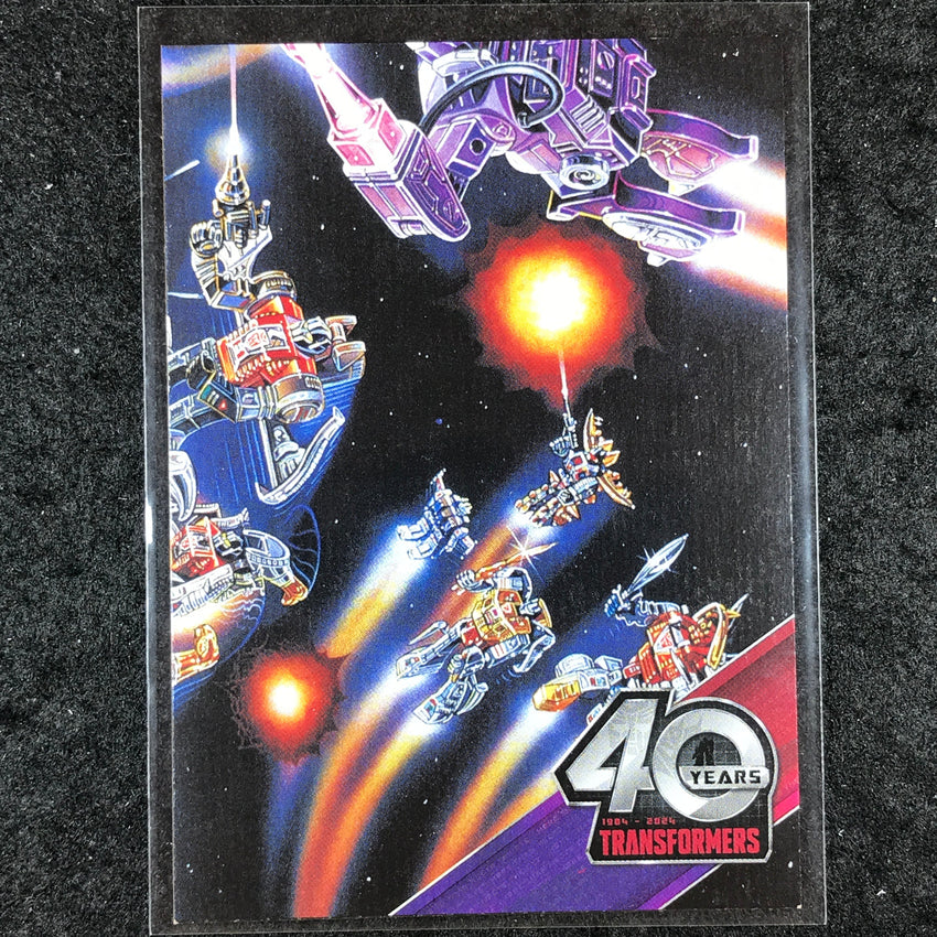 2024 Transformers 40th Anniversary 9 OF 9 Connecting Card Set B Paperboard #54
