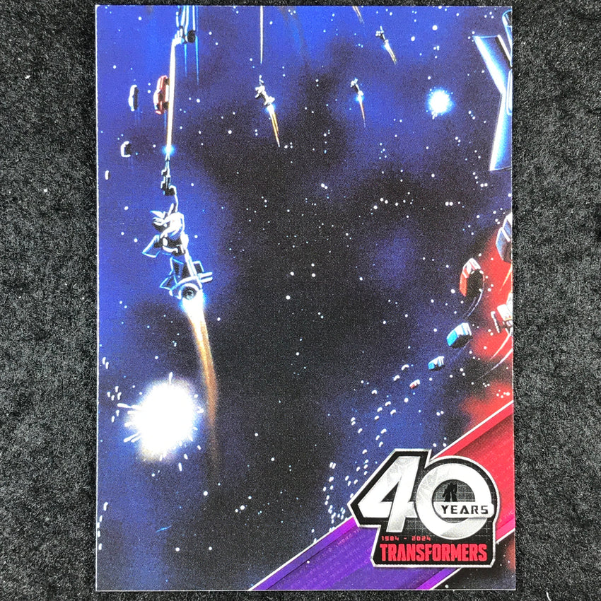 2024 Transformers 40th Anniversary 7 OF 9 Connecting Card Set A #25