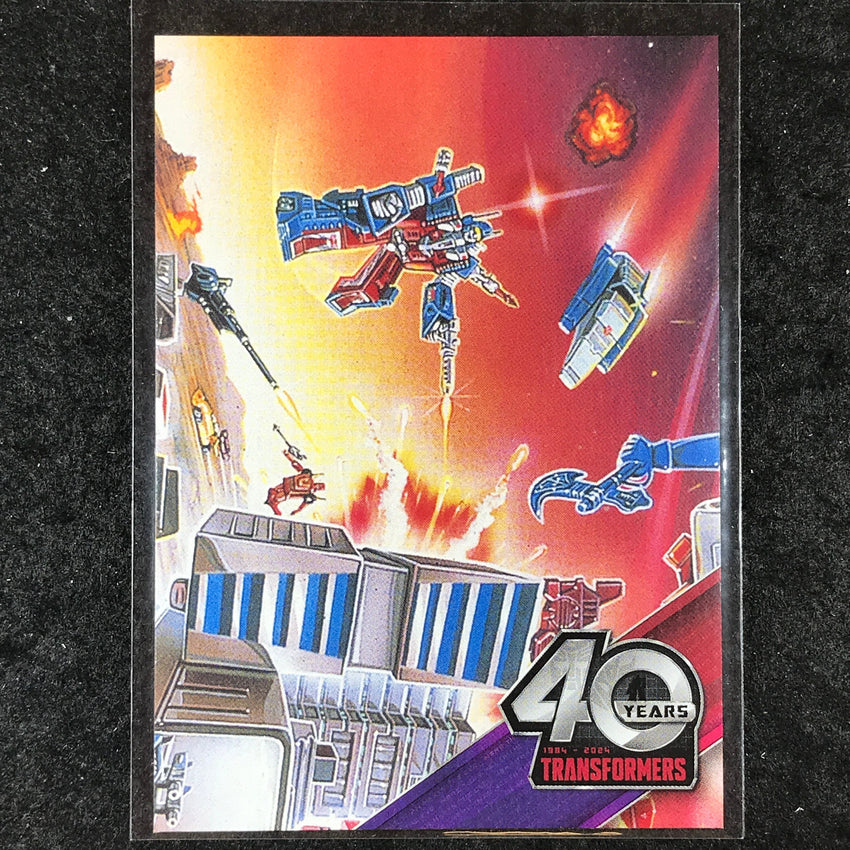 2024 Transformers 40th Anniversary 2 OF 9 Connecting Card Set C Paperboard #74