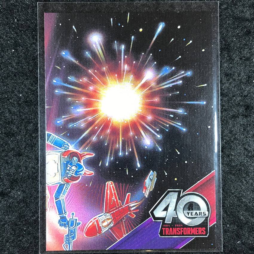 2024 Transformers 40th Anniversary 3 OF 9 Connecting Card Set C Paperboard #75