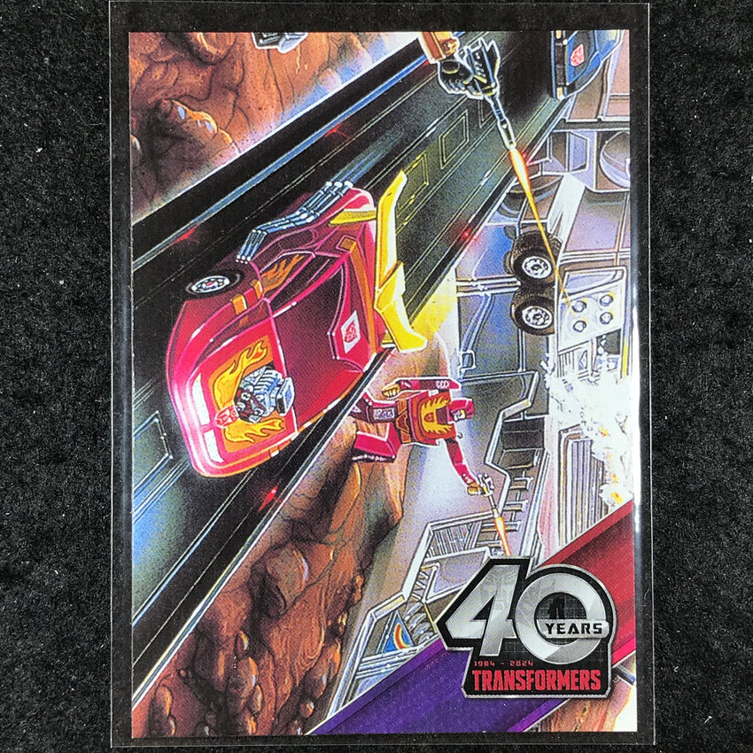 2024 Transformers 40th Anniversary 4 OF 9 Connecting Card Set C Paperboard #76