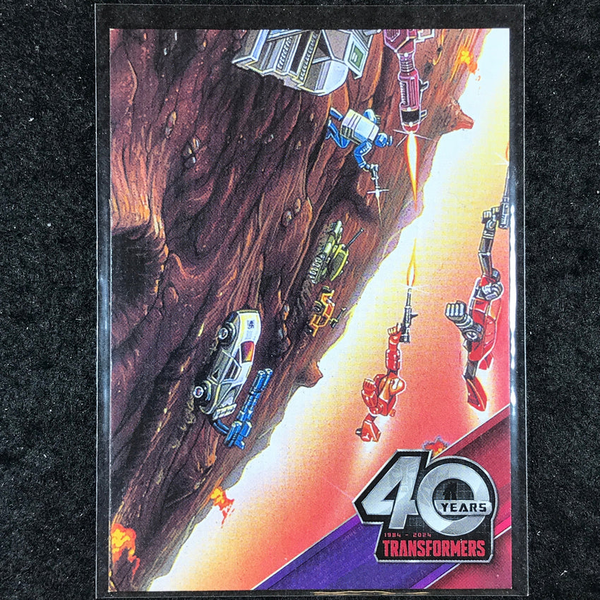 2024 Transformers 40th Anniversary 7 OF 9 Connecting Card Set C Paperboard #79