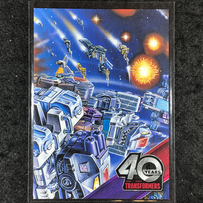 2024 Transformers 40th Anniversary 2 OF 9 Connecting Card Set D Paperboard #101