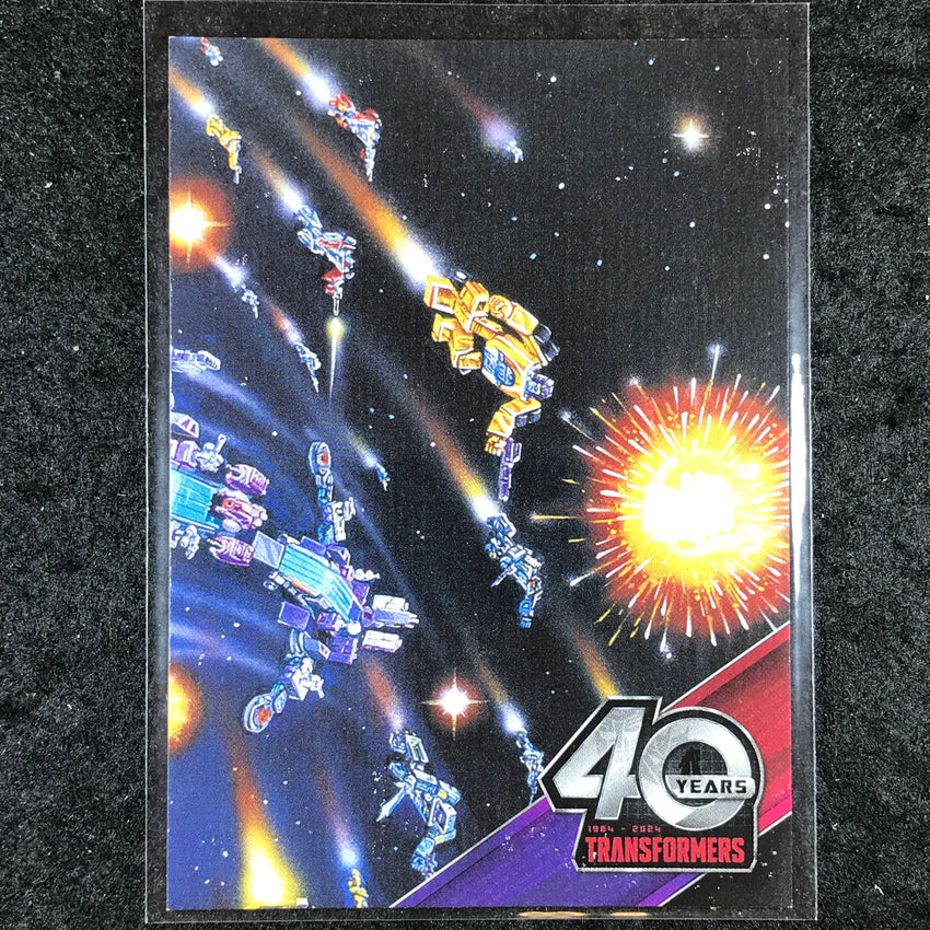 2024 Transformers 40th Anniversary 3 OF 9 Connecting Card Set D Paperboard #102