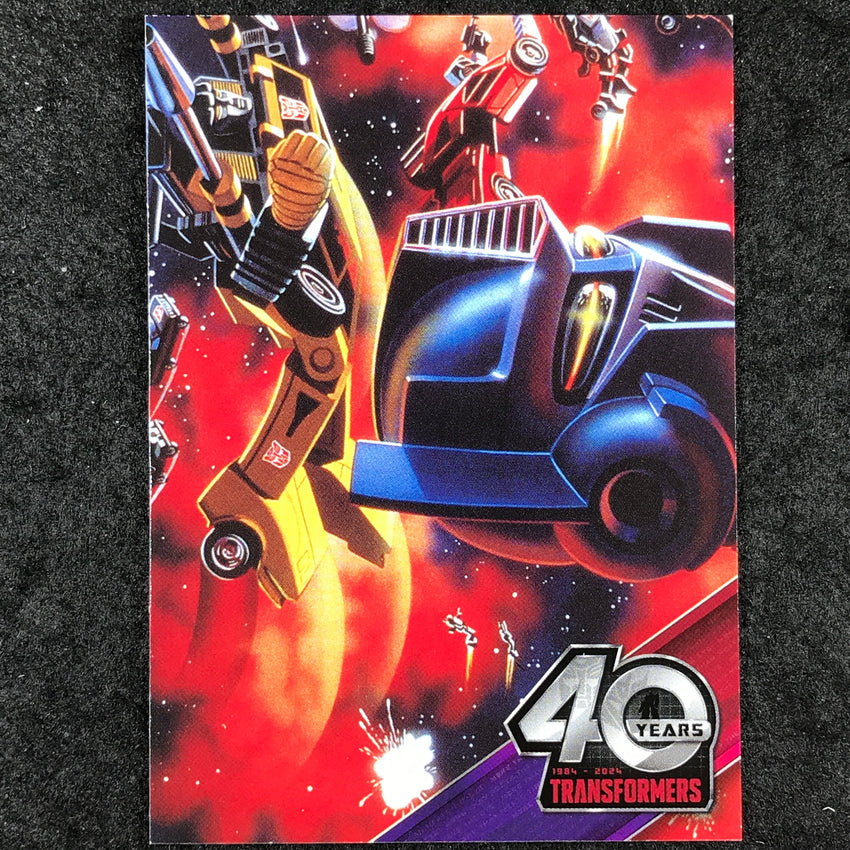 2024 Transformers 40th Anniversary 8 OF 9 Connecting Card Set A #26