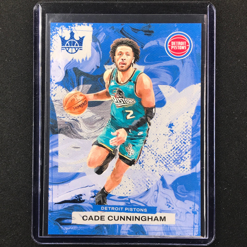 2023-24 Court Kings Cade Cunningham Base Amethyst 38/99 #11