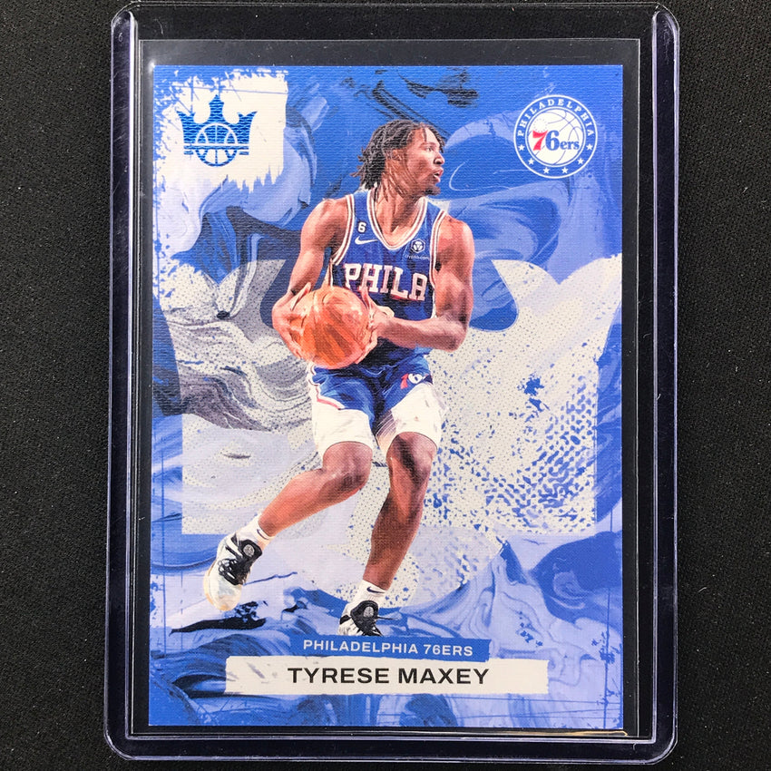 2023-24 Court Kings TYRESE MAXEY Base Amethyst 98/99 #21