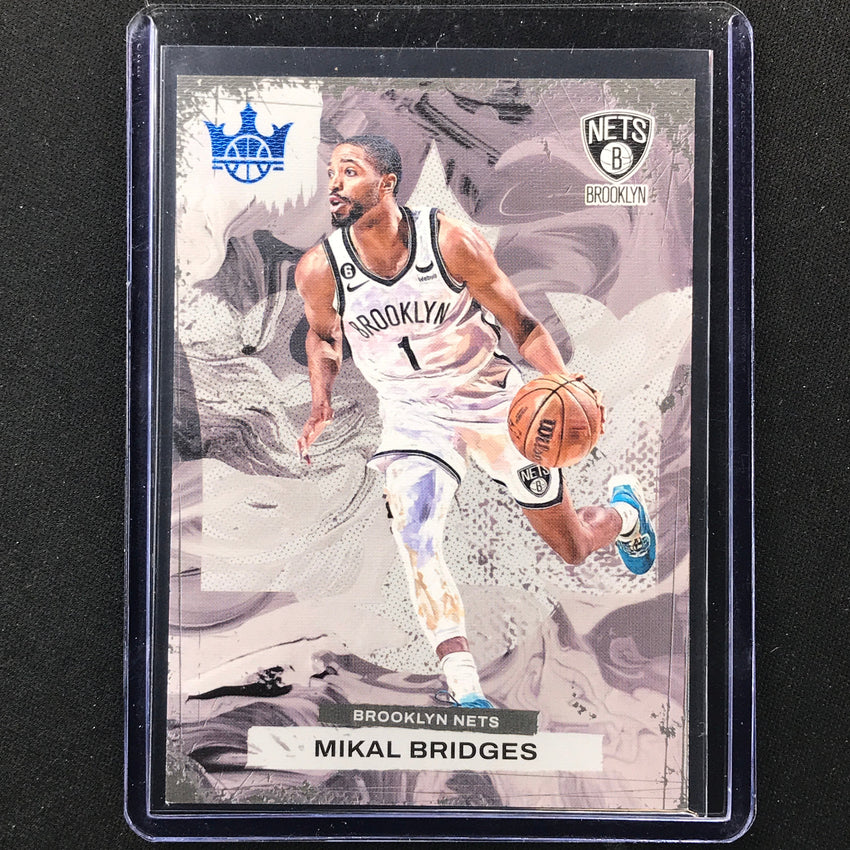 2023-24 Court Kings Mikal Bridges Base Amethyst 78/99 #25