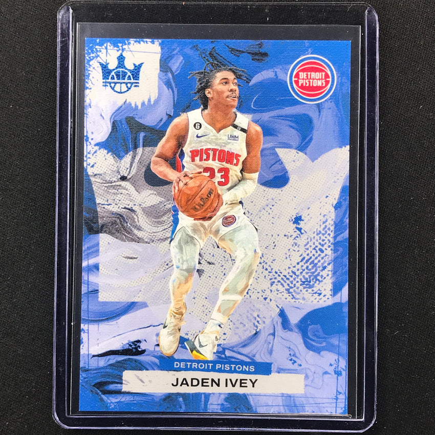 2023-24 Court Kings Jaden Ivey Base Amethyst 34/99 #44