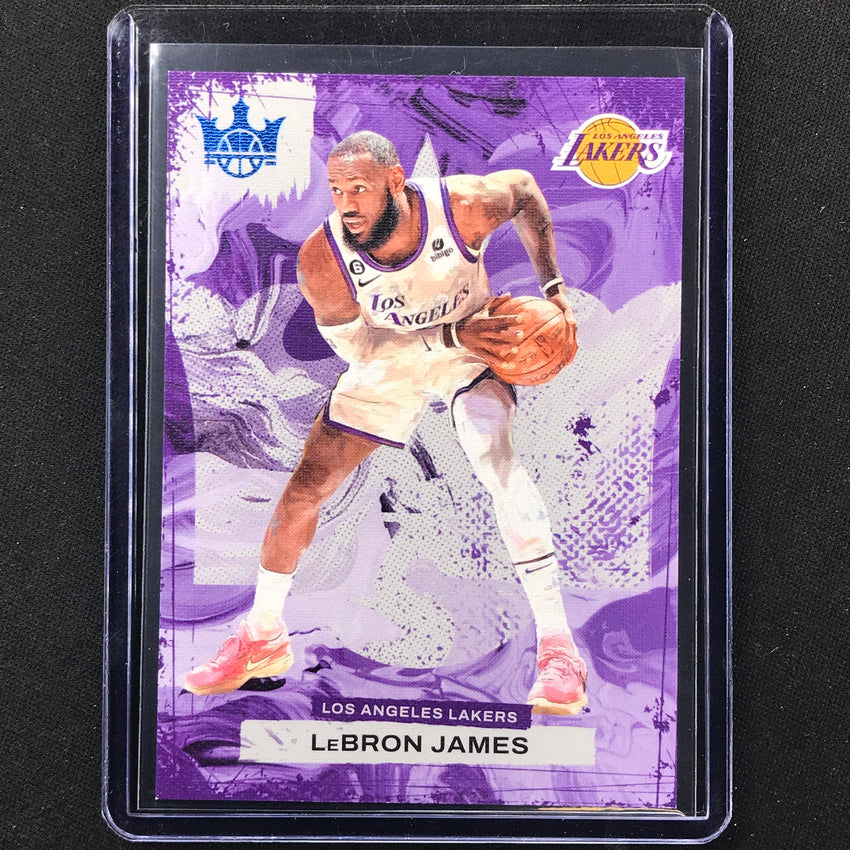 2023-24 Court Kings Lebron James Base Amethyst 63/99 No 52