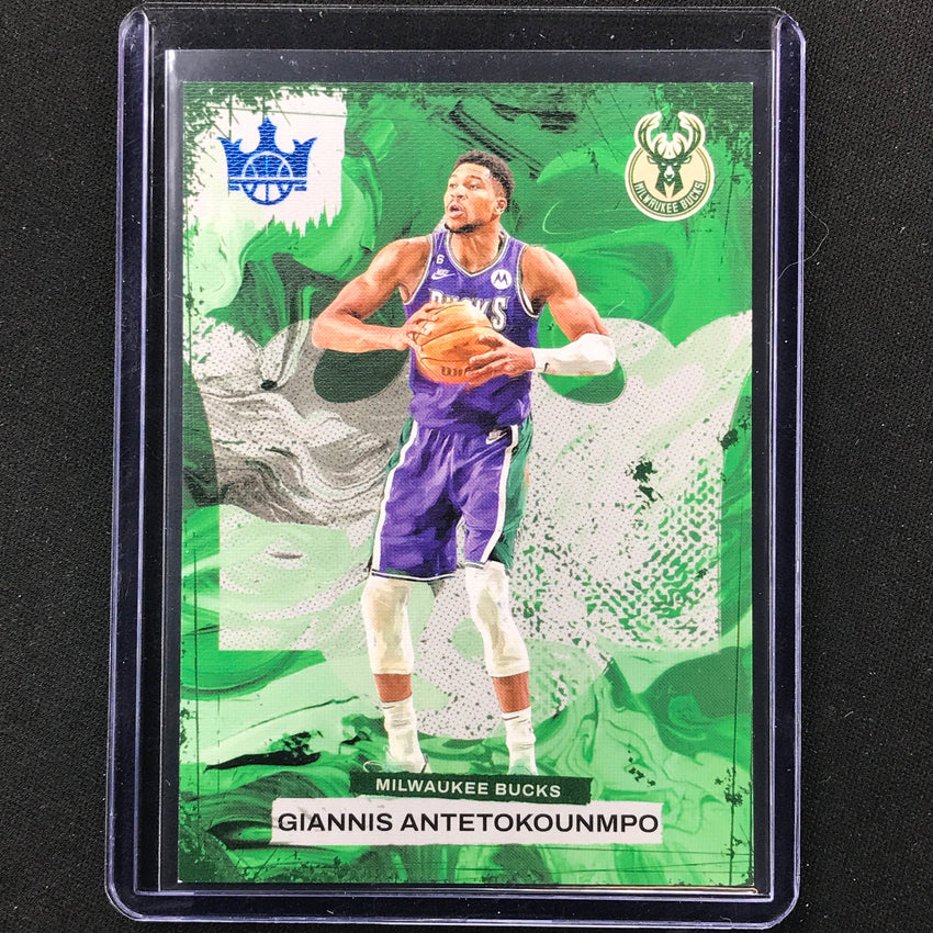 2023-24 Court Kings GIANNIS ANTETOKOUNMPO Base Amethyst 84/99 #57