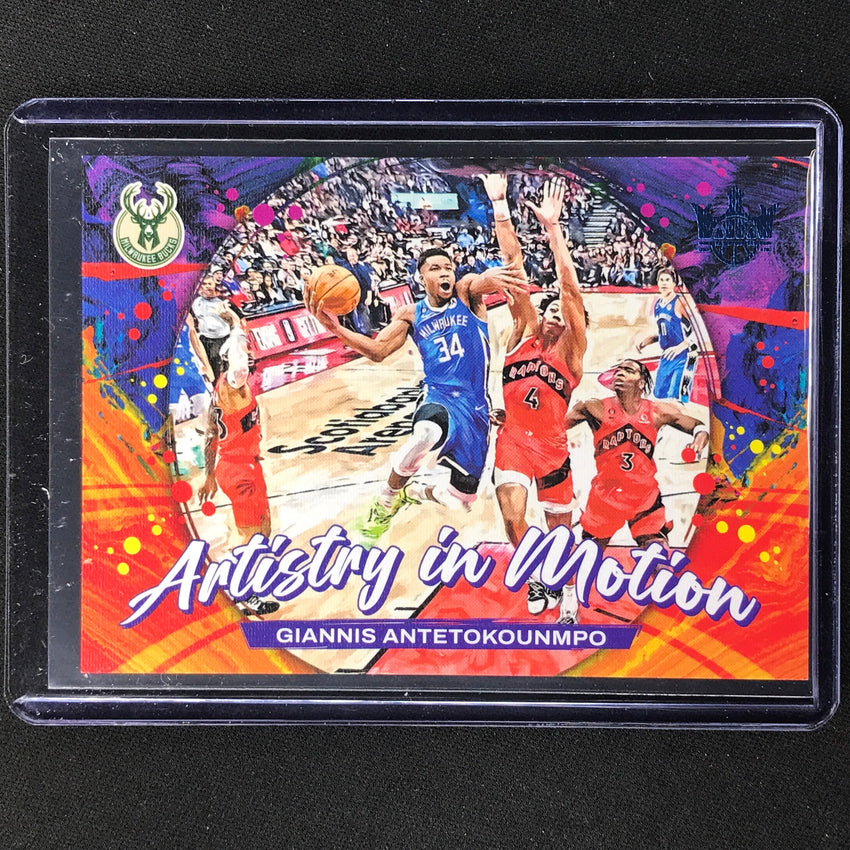 2023-24 Court Kings GIANNIS ANTETOKOUNMPO Artistry In Motion Amethyst 68/99 #2