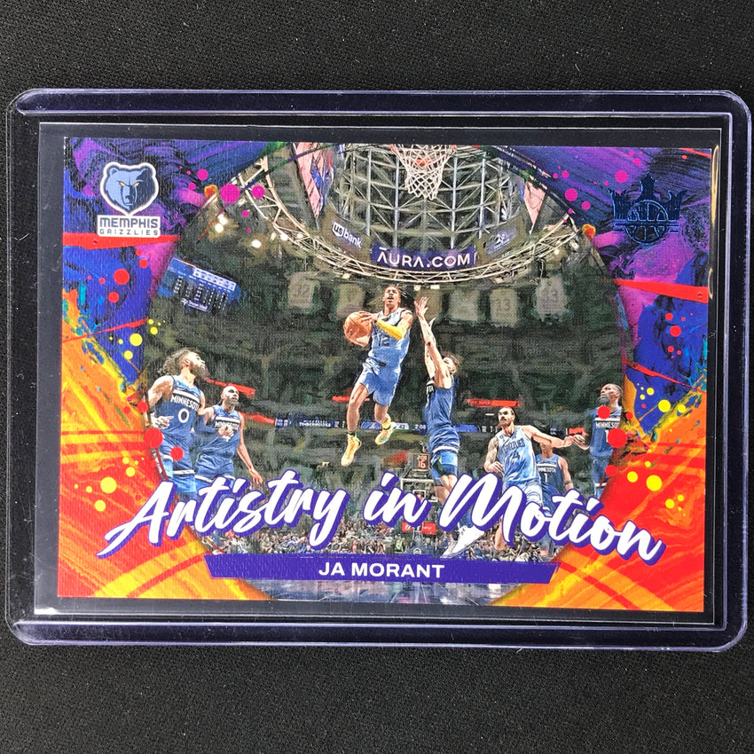 2023-24 Court Kings Ja Morant Artistry In Motion Amethyst 73/99 No 26