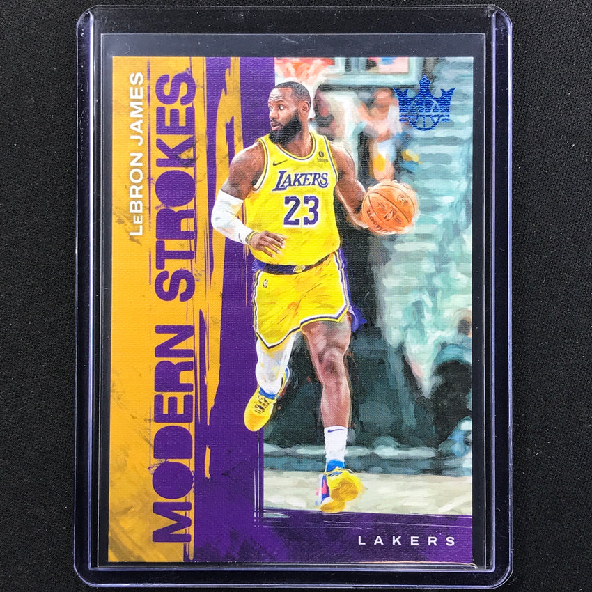 2023-24 Court Kings Lebron James Modern Strokes Amethyst 99/99